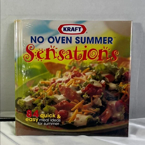 No Oven‎ Summer Sensations Cookbook Sealed 84 Quick & Easy Meal Ideas for Summer
