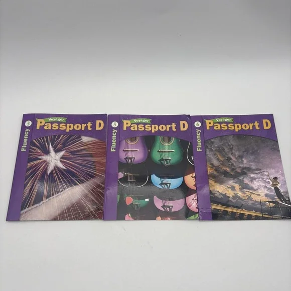 Voyager Passport D Fluency 3 5 6 Workbook‎ Reading Lot 3 Multi PB Voyager USA