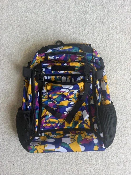 Zoea Toucan Softball Baseball Backpack Kids