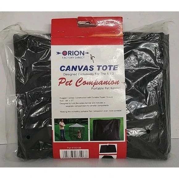 Orion Portable Pet Kennel Canvas Tote for 44