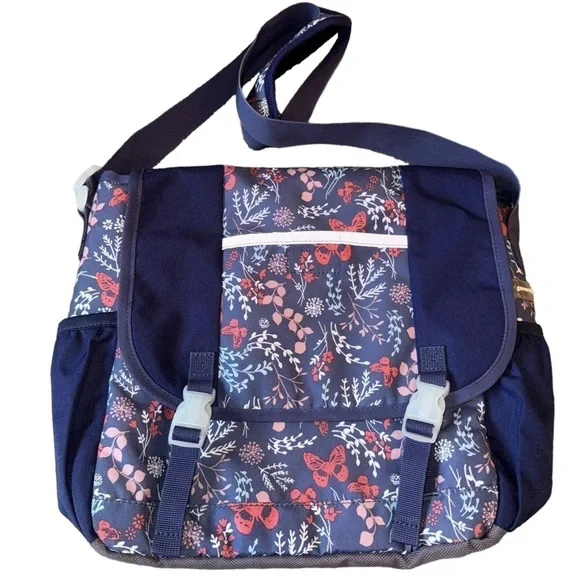 Garnet Hill Eco Crossbody Messenger Bag
