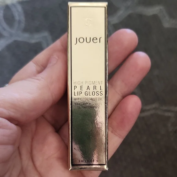 Jouer High Pigment Pearl Lip Gloss - Riviera