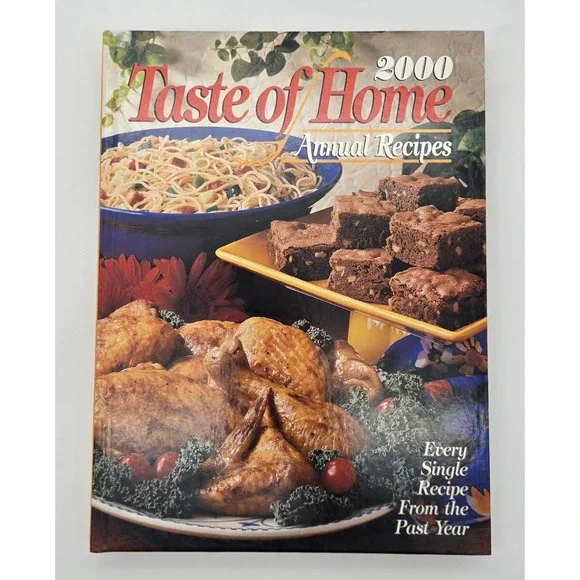 2000 Taste‎ of Home Annual Recipes Hardcover Book Used Cookbook