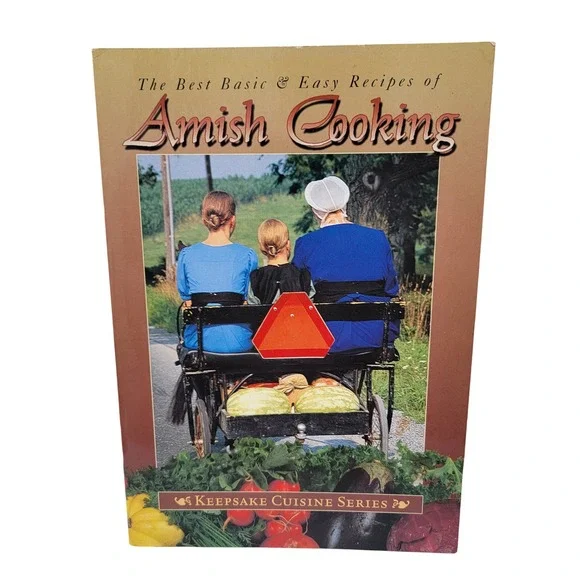 Amish Cooking Keepsake Cuisine Cookbook Paperback Pennsylvania Dutch Recipes