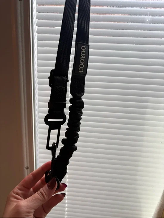Bungee Anti-Shock Pet Seatbelt Leash