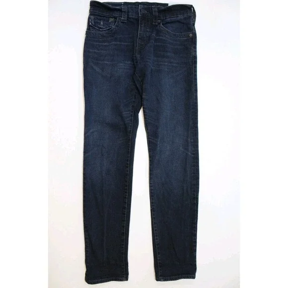 True Religion Geno Blue Jeans Size‎ 30 x 33 Mens Denim Relaxed Slim