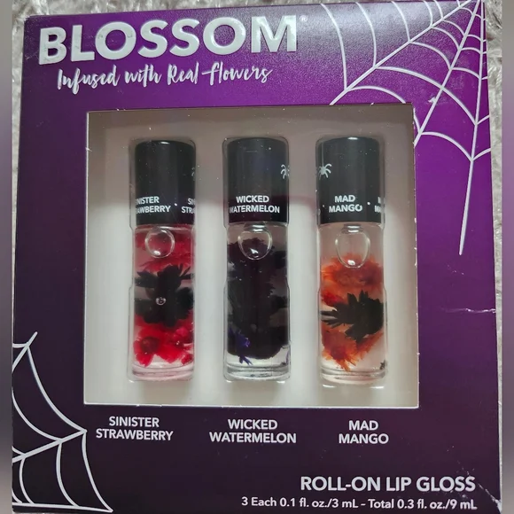 Roll-On Lip Gloss Trio — Sinister Strawberry, Wicked Watermelon & Mad Mango