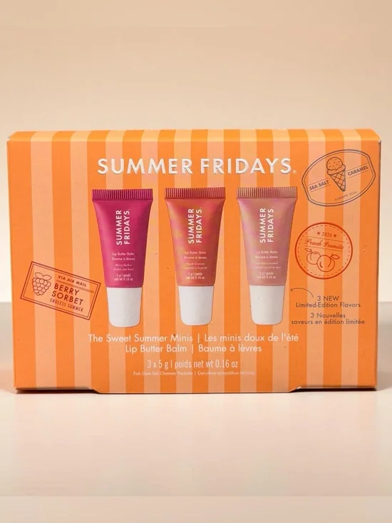 Summer Fridays Sweet Summer Minis Lip Butter Balm Set