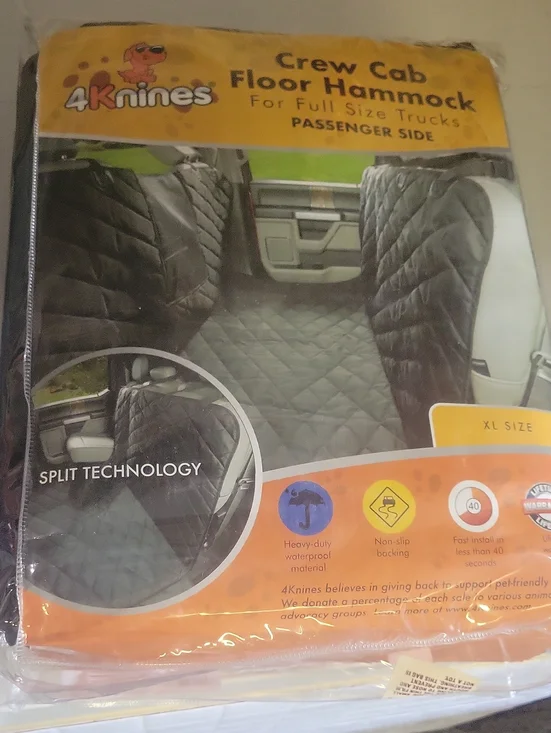 Crew Cab Floor Hammock - Black