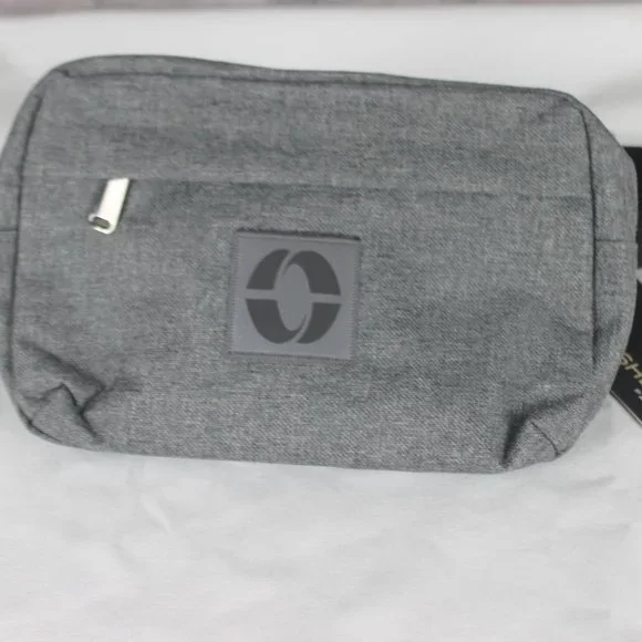 Ashbury by Spector & Co. Cross body Bag Duffle Travel Tote- Charcoal Gray New