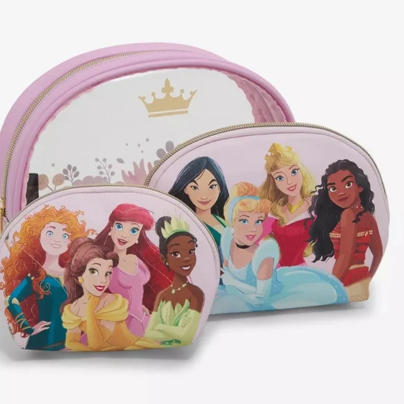 Loungefly Disney Princesses Cosmetic Bag Set