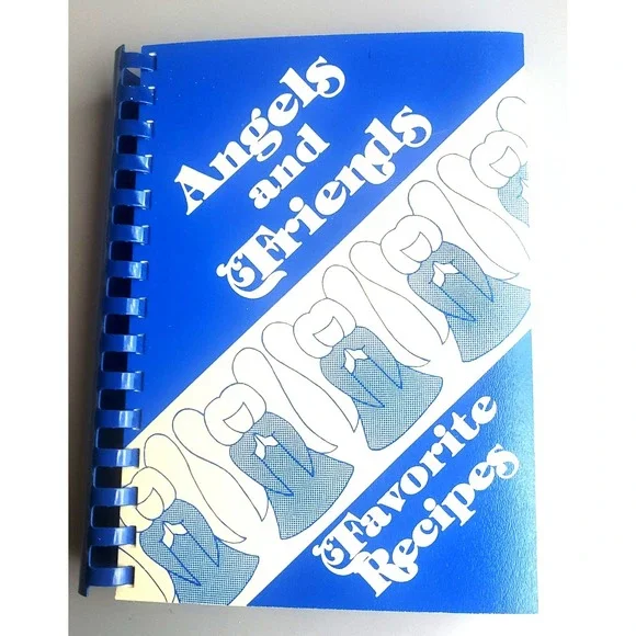 Angels & Friends Favorite Recipes COOKBOOK 1981 Youngstown Ohio Vintage NOS New
