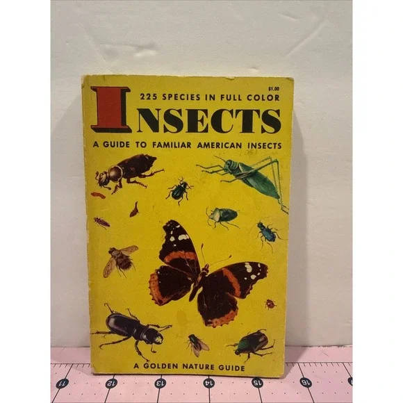 Guide to Familiar American‎ Insects Species A Golden Nature Guide 1964 Vintage