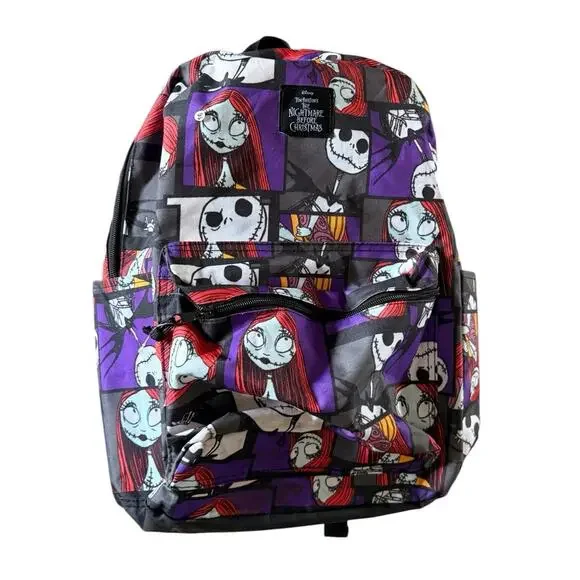 Nightmare Before Christmas Backpack(Jack Skellington & Sally) Disney Backpack