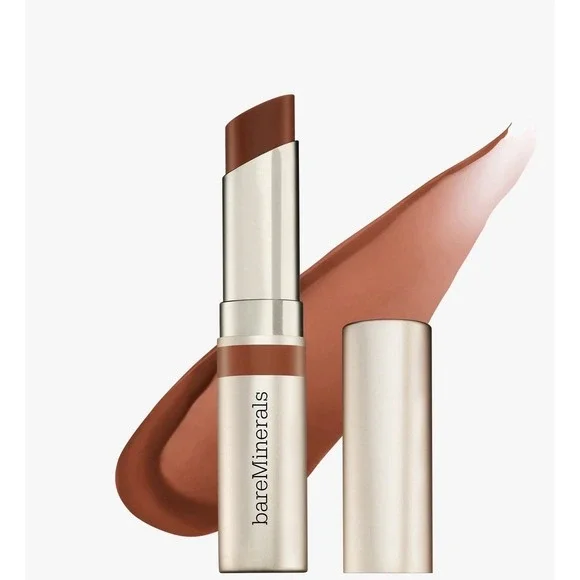 bareMinerals Mineralist Dewy Lip Gloss-Balm 24-hour Hydration 0.1oz - Grateful