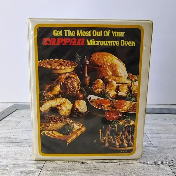 Get the Most Out of Your Tappan Microwave Oven Cookbook 3-Ring Binder Vintage
