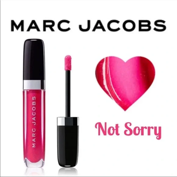 💋 MARC JACOBS BEAUTY Enamored Hi-shine Lip Lacquer Lipgloss 378 Not Sorry