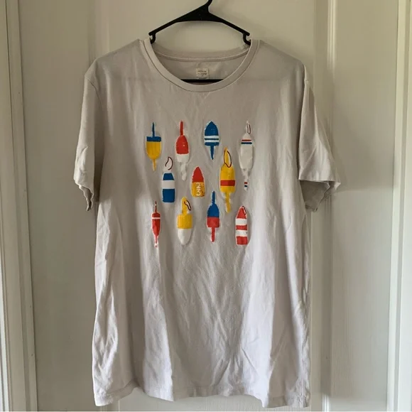 J. Crew nautical tee