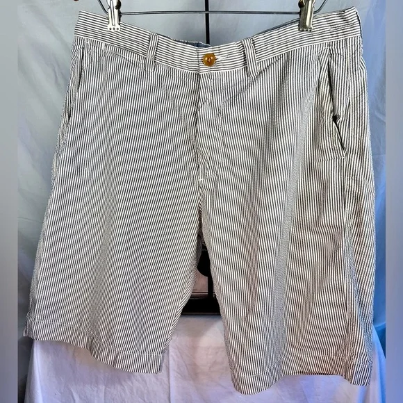 J. CREW Seersucker Shorts