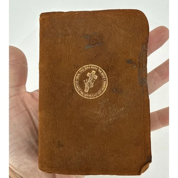 Science and Health with Key to the Scriptures Mary Baker Eddy 1917 Brown Leather