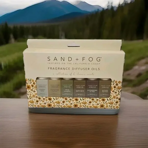 Sand And Fog Fragrance Diffuser Oil Collection Classic Scents Diffuser Oil