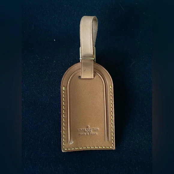 Louis Vuitton Vachetta Luggage Tag