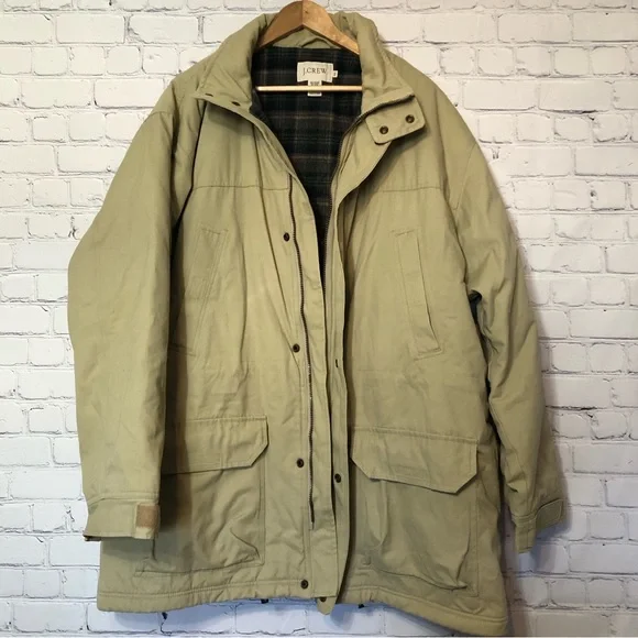 J. Crew Mens Coat Jacket Size XXL