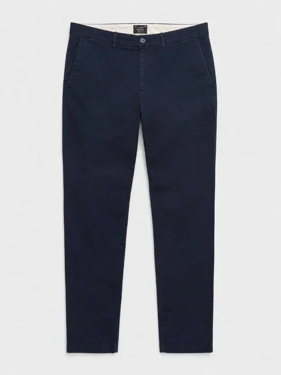 J.Crew 484 Slim Stretch Chino Pants Navy Blue W32 L32 Classic Preppy Mens
