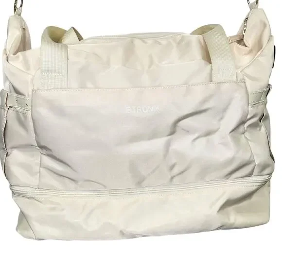 EKTRONIK Carry On Travel Bag 45L Duffel Bag Shoe Compartment Luggage Sleeve
