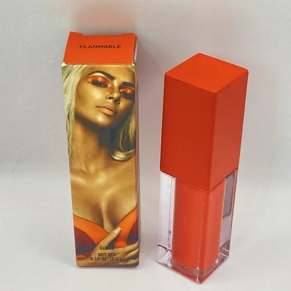 KKW Kim Kardashian Beauty Flammable Lipgloss New Discontinued Limited Edition