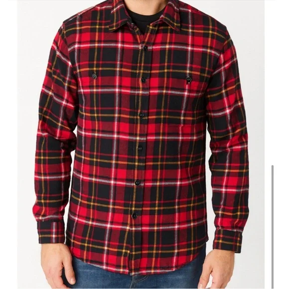 J. Crew Men's Middleweight Flannel Shirt