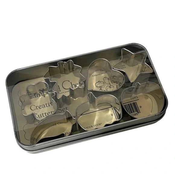 Pampered Chef Creative Cutters Mini Shape Cutter Set Charcuterie