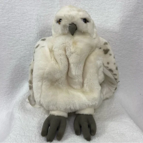 Harry Potter Universal Studios Wizarding World Hedwig Owl Plush Backpack