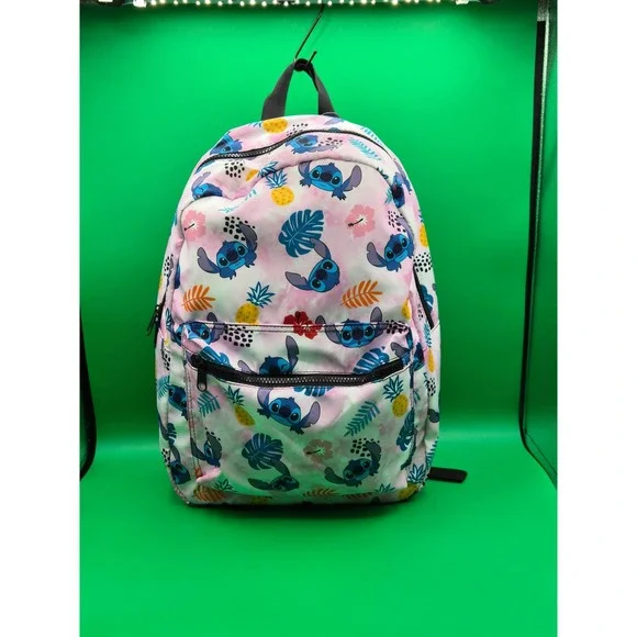 Disney Bioworld Stitch Tropical Pink‎ Backpack