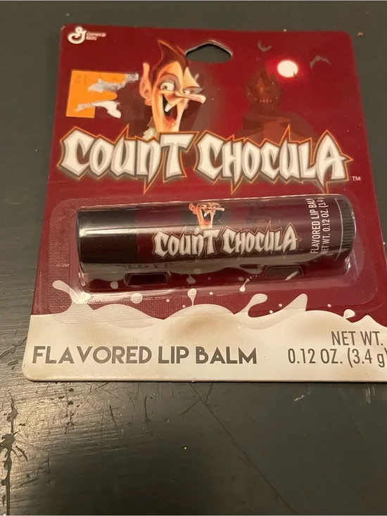 Count Chocula Flavored Lip Balm vampire chocolate iconic collection