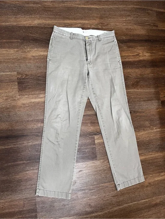 J. Crew Regular Fit Tan Khakis Size 32x32