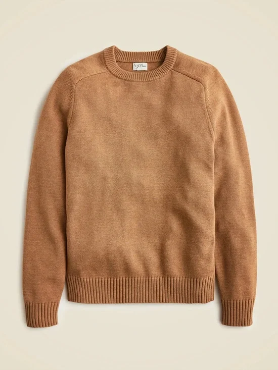 J. Crew NWT Heritage Cotton Crewneck Sweater