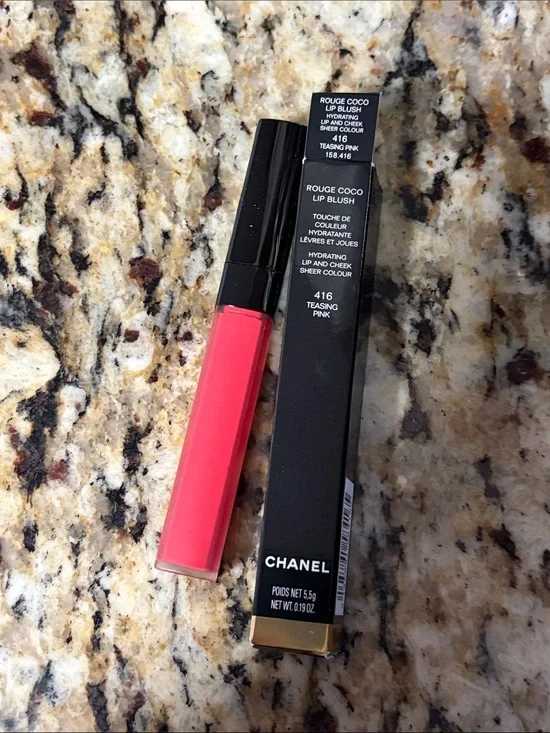 ⚡️❤️CHANEL Rouge Coco Lip Blush Teasing Pink