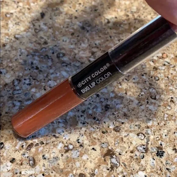 (5/$25) City Color Duo Lip Color, Melon