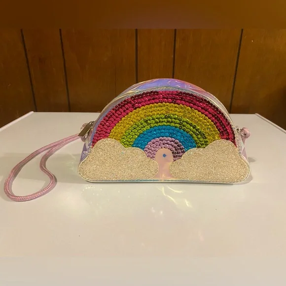 Girls Rainbow Crossbody Purse