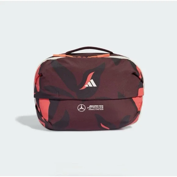 ADIDAS Mercedes Formula 1 Team Summer Pack Crossbody Bag Maroon *NEW* JY5606 $75