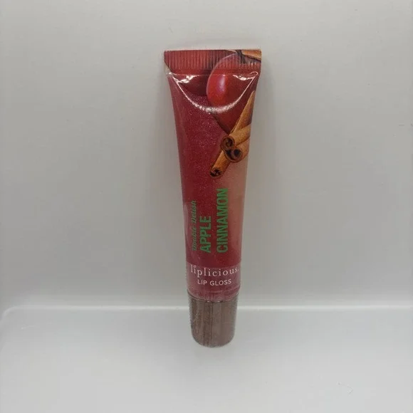 Bath & Body Works Liplicious Double Delish Apple Cinnamon Lip Gloss 0.47 Rare