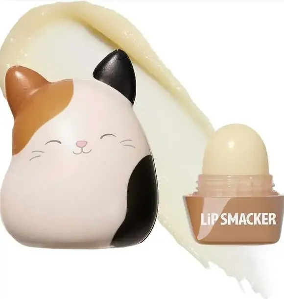 Lip Smacker Squishmallows Cam the Cat Vanilla Lip Balm, 0.2‎ oz