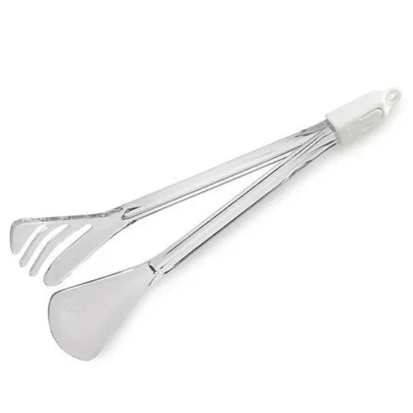 New Vintage 1994 Pampered Chef Acrylic 3-way Tongs For Serving Retired 4473 USA