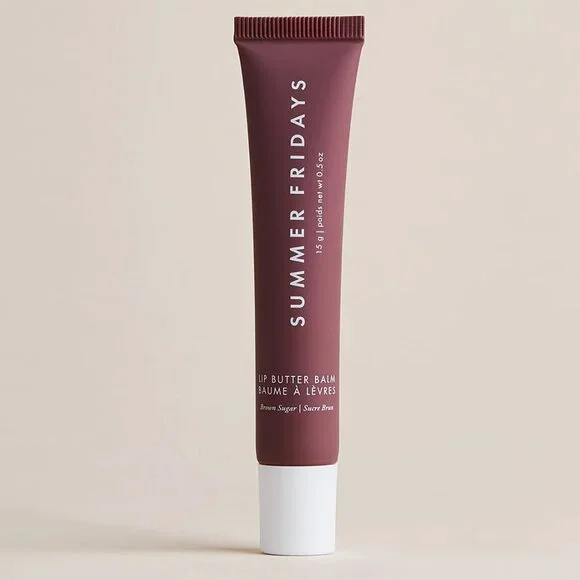 Summer Fridays Lip Butter Balm Brown Sugar - New in Box - MSRP $24