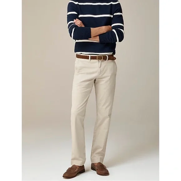 J. Crew | Men’s 770 Lightweight Chino Pants, Light Khaki