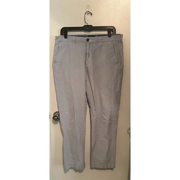 J.Crew Sutton Men's Chino Pants Blue‎ Slim Fit Size 33x30