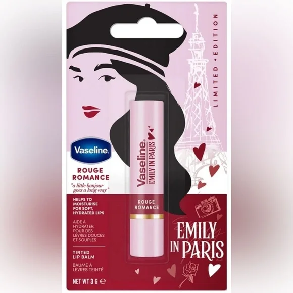 Emily in Paris Vaseline Lip Balm - Rouge Romance