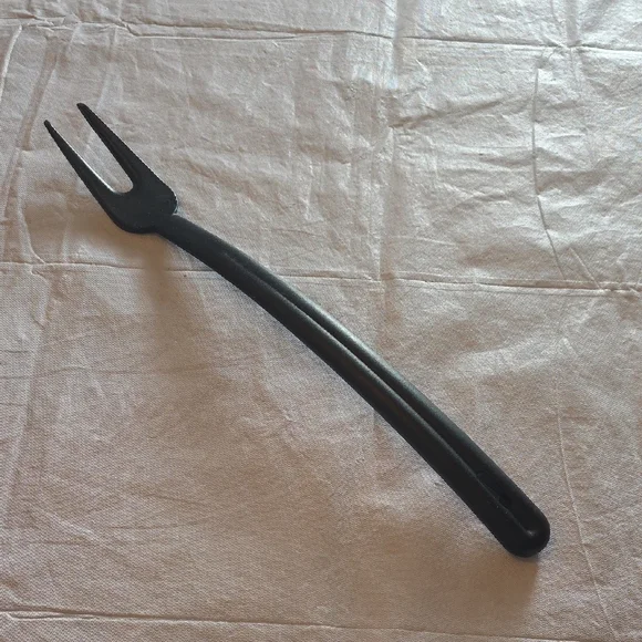 Tupperware E Series Black Nylon Long Serving‎ Fork 14.5
