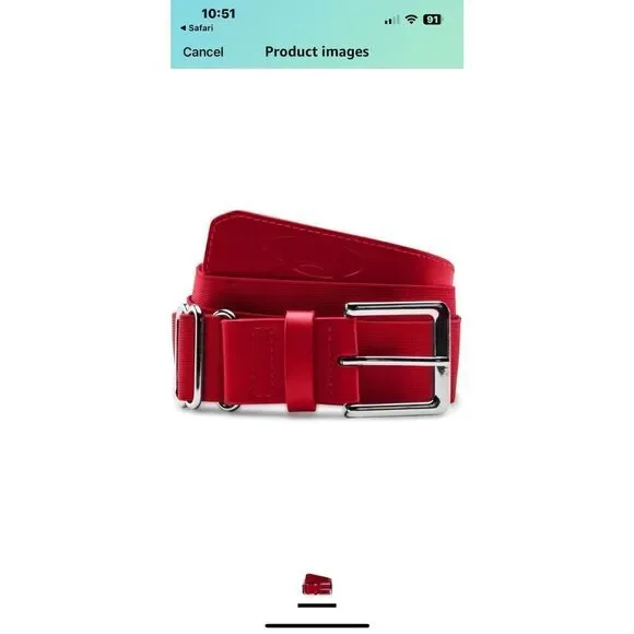 Boys Under Armour Baseball Belt